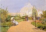 childe hassam Horticultural Building painting